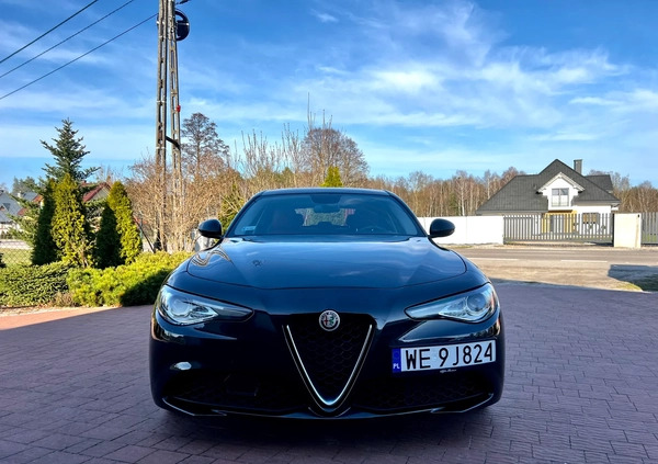 Alfa Romeo Giulia cena 84500 przebieg: 74500, rok produkcji 2017 z Warszawa małe 497